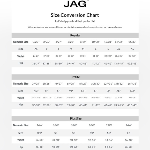 NWT Jag Jeans On The Go Mid Rise Skort Size 6 - Picture 7 of 7